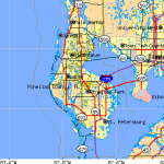 Pinellas-Park-fl-map